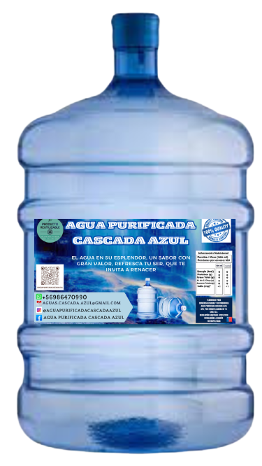 Recarga de agua purificada 